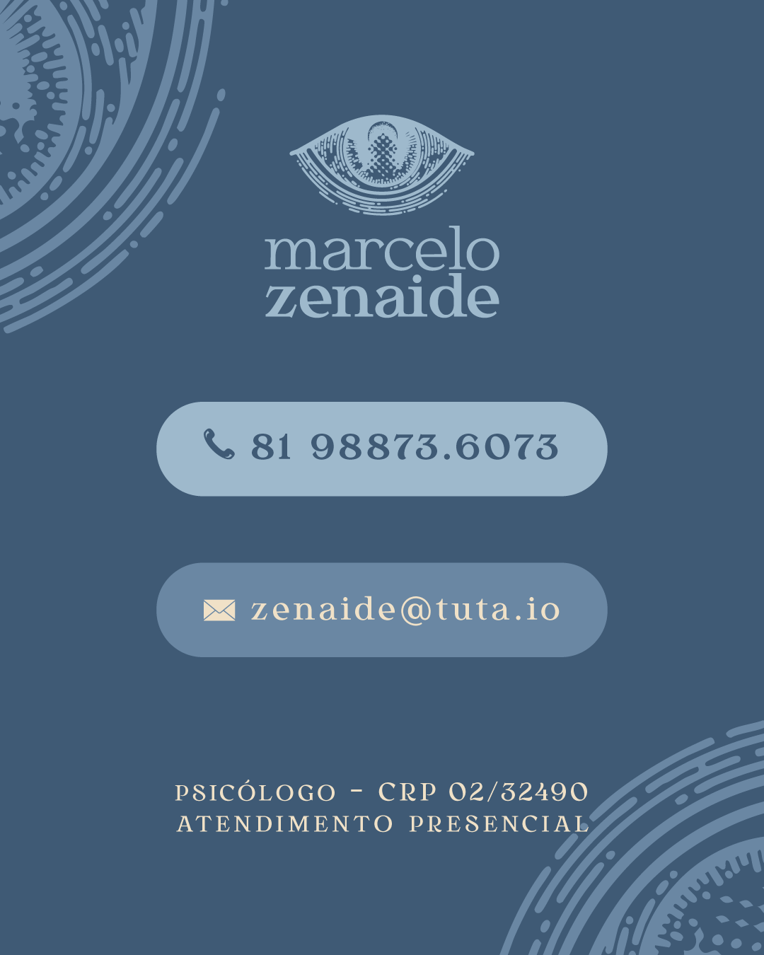 Cartão de visita - Marcelo Zenaide